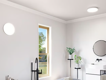 LUNA - Polycarbonate wall lamp / ceiling lamp by Novalux
