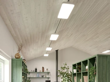 MARLIN - Powder coated aluminium LED lighting fixture for track-Light by Novalux