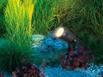 PEAK - LED adjustable powder coated aluminium Outdoor floodlight by Novalux
