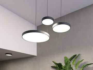 ROTO EVO - LED pendant lamp by Novalux