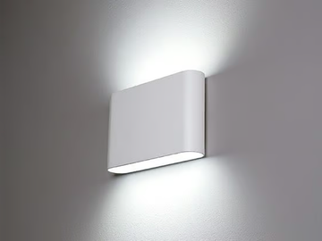 SOLE - LED powder coated aluminium Outdoor wall Lamp by Novalux