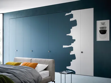 ALFA INTONO - Built-in sectional wardrobe by Novamobili