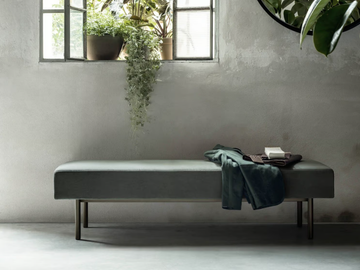 CHURCH - Upholstered bench by Novamobili