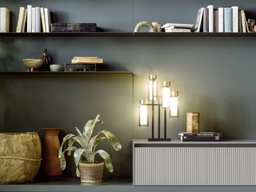 DUO - Wall shelf by Novamobili
