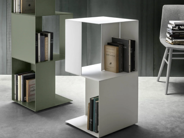 FREEBOOK - Metal bookcase by Novamobili