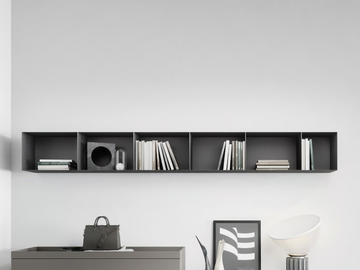 HUB - Open wall cabinet by Novamobili
