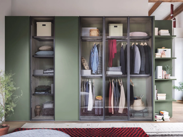 PERRY - Sectional wardrobe by Novamobili