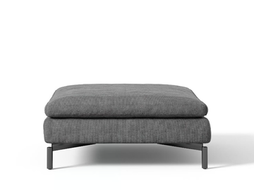 REEF - Upholstered pouf by Novamobili