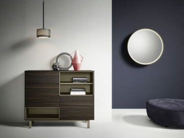 RIM - Wooden sideboard with drawers by Novamobili