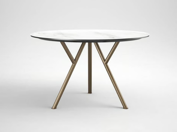 SUNNY - Round dining table by Novamobili