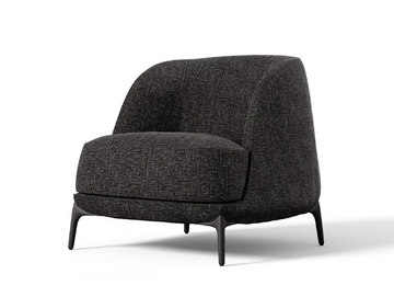 VELVET - Upholstered armchair by Novamobili