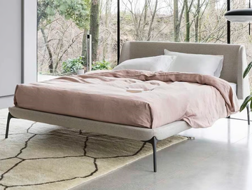 VELVET - Upholstered double bed by Novamobili