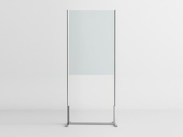 BESAFE WALL - Free standing glass and aluminium screen by NOVELLINI