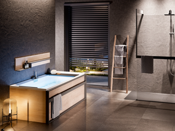 DIV - Rectangular bathtub by NOVELLINI