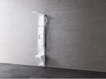 DRESS PLUS - Multifunction shower panel by NOVELLINI