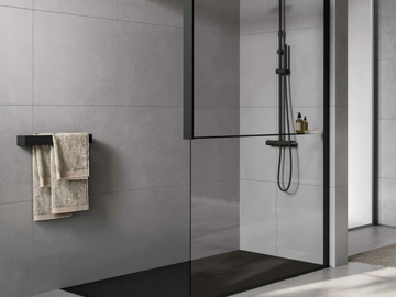 KUADRA H KIT FRAME - Towel rack / bathroom wall shelf by NOVELLINI