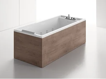 SENSE 4 2.0 - Hydromassage rectangular bathtub by NOVELLINI