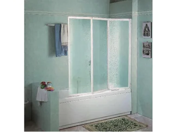 TRIS 3PV - Folding bathtub wall panel by NOVELLINI
