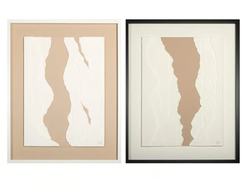 COTTON 00 & 07 - Paper Painting by NOVOCUADRO ART COMPANY