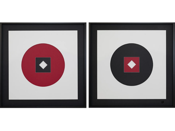 Feng Shui I & II - Paper Painting by NOVOCUADRO ART COMPANY