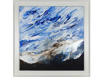 Geoda on Surface - Wooden Painting by NOVOCUADRO ART COMPANY