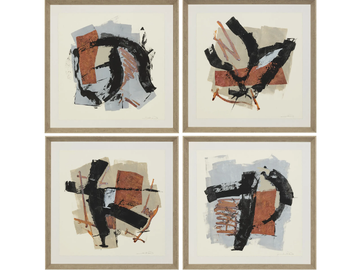 HEAVEN I, II, III & IV - Paper Painting by NOVOCUADRO ART COMPANY