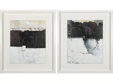 In extremis I & II - Paper Painting by NOVOCUADRO ART COMPANY