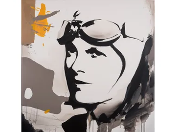 La mirada - Canvas Painting by NOVOCUADRO ART COMPANY