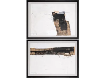 Manhattan I & II - Paper Painting by NOVOCUADRO ART COMPANY