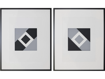 Vértices I & II - Paper Painting by NOVOCUADRO ART COMPANY