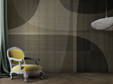AFTER EIGHT - Geometric glass-fibre wallpaper by N.O.W. Edizioni