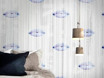 KISS ME - Motif wallpaper by N.O.W. Edizioni