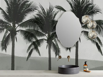 OASY - Washable Tropical wallpaper by N.O.W. Edizioni