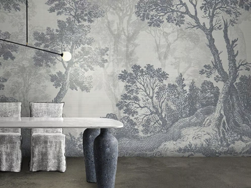 ONEIRIC - Landscape glass-fibre wallpaper by N.O.W. Edizioni