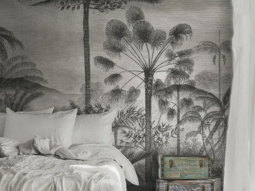 UCAYALI - Tropical glass-fibre wallpaper by N.O.W. Edizioni
