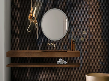 URBAN RUST - Fire retardant landscape wallpaper by N.O.W. Edizioni