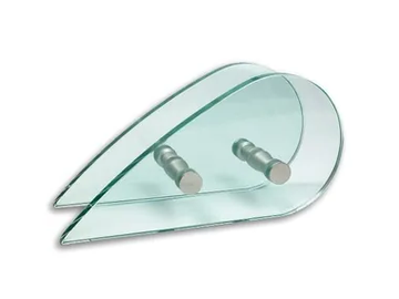 GOCCIA - Glass and steel Shower cabin handle by Nuova Oxidal