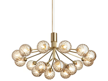APIALES 18 OPTIC - Blown glass pendant lamp by Nuura