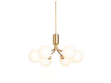 APIALES 6 OPAL - Glass pendant lamp by Nuura