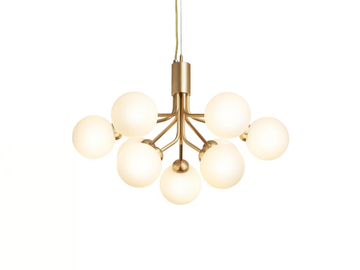 APIALES 9 OPAL - Glass pendant lamp by Nuura