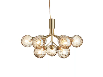 APIALES 9 OPTIC - Glass pendant lamp by Nuura