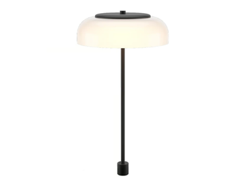 BLOSSI BLACK IN-SET - LED blown glass table lamp by Nuura