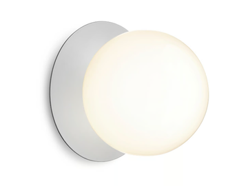 LIILA 1 LARGE OPAL - Blown glass wall lamp / ceiling lamp by Nuura