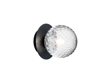 LIILA 1 OPAL - Blown glass wall lamp / ceiling lamp by Nuura