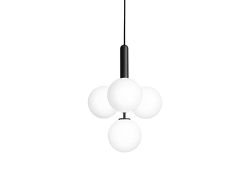 MIIRA 4 OPAL - Blown glass pendant lamp by Nuura