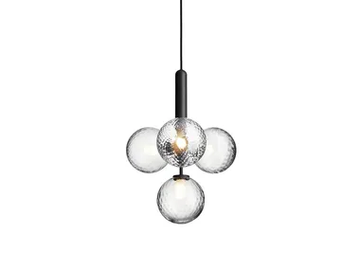 MIIRA 4 OPTIC - Blown glass pendant lamp by Nuura