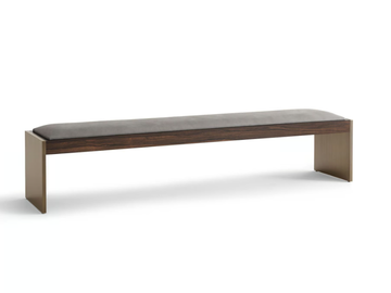ACUTO GN8096/200 - Upholstered leather bench by OAK