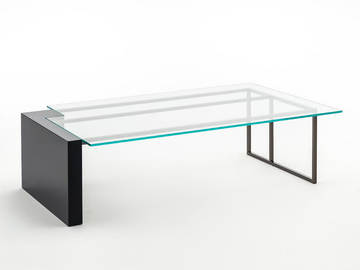 BRERA SC5046/PV - Low wood and glass coffee table by OAK