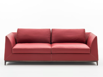 MANZONI SC5073 - 2 seater leather sofa by OAK
