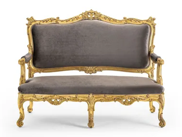 MG3412 - Fabric small sofa by OAK